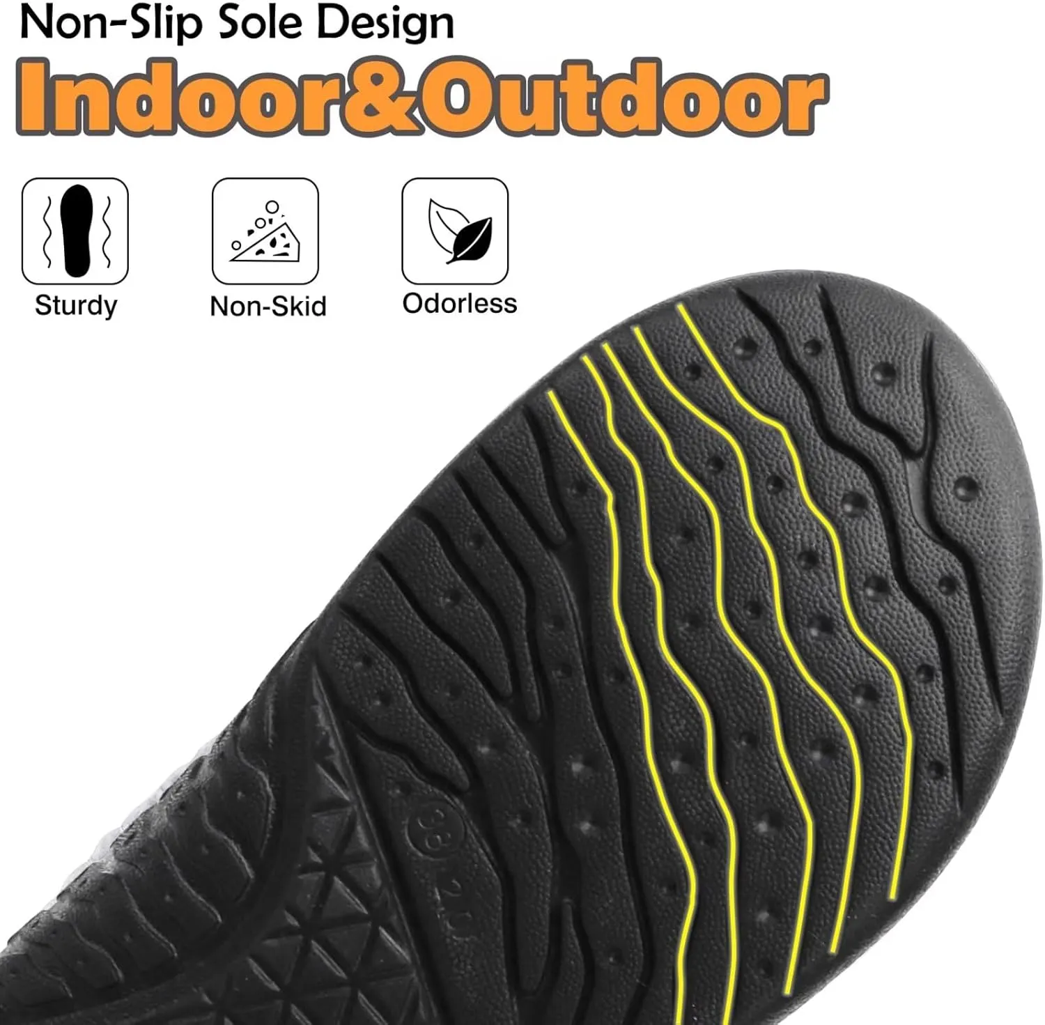 KuaiLu Womens Clog Slippers with Comfy Memory Foam