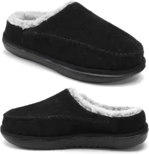 KuaiLu Womens Clog Slippers with Comfy Memory Foam