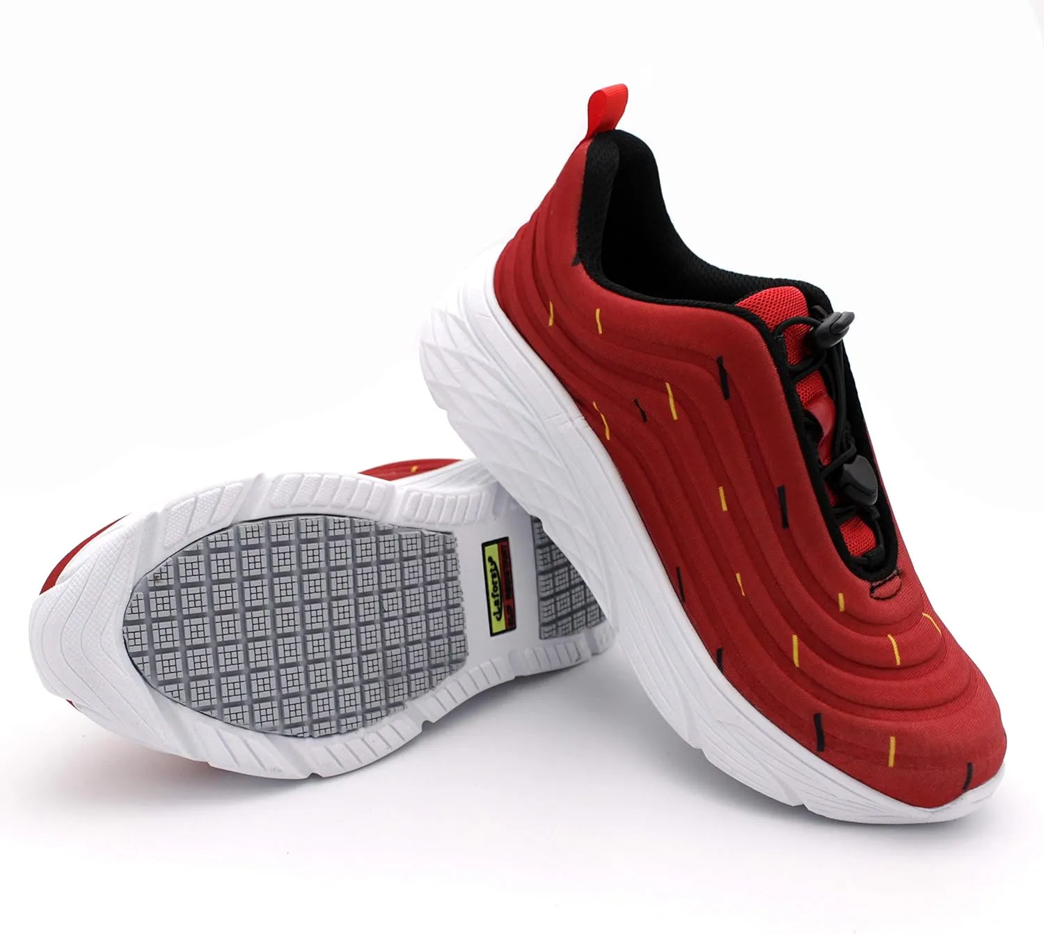 Laforst Womens Slip Resistant Running Shoes Water Resistant Upper Fashion Platform Sneaker