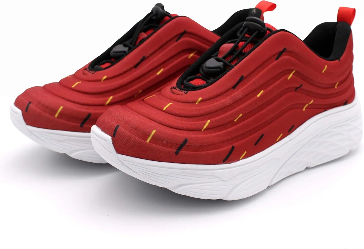 Laforst Womens Slip Resistant Running Shoes Water Resistant Upper Fashion Platform Sneaker