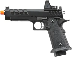 Lancer Tactical Heracles Hi-Capa Gas Blowback Airsoft Pistol with Reflex Red Dot