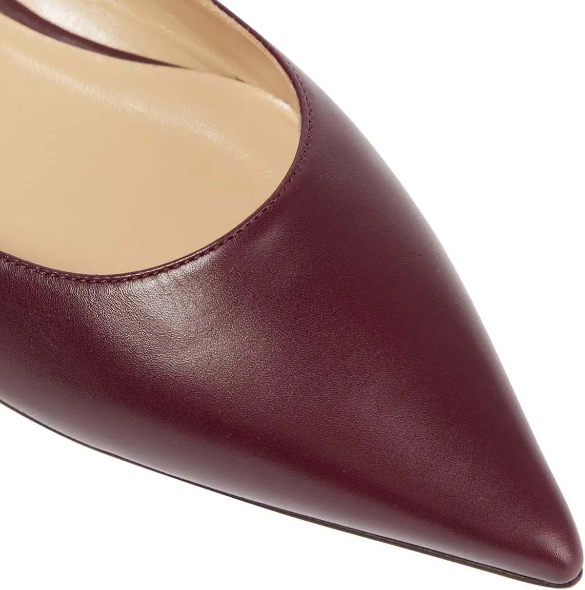 LEHOOR Women Comfortable Ballet Flats Shoes Pointed Closed Toe Slip On Suede Flats Pointy Toe Flat Heel Dress Shoes Spring Comfort Velvet Loafer Flats Casual Club Driver Dress Flats Classic 4-11 M US