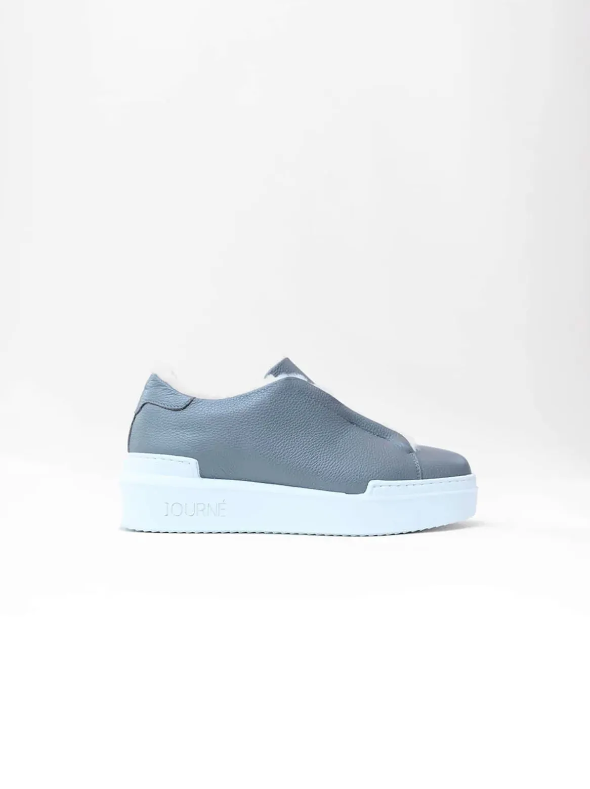 Lexi Slip-In Lambskin Grey
