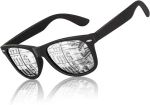 LINVO Polarized Sunglasses for Men Driving Sun glasses Shades 80's Retro Style Design Square