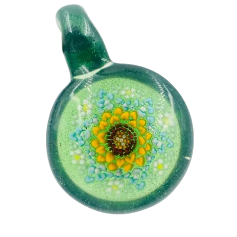 Livin_Glass - Flower Implosion Pendant