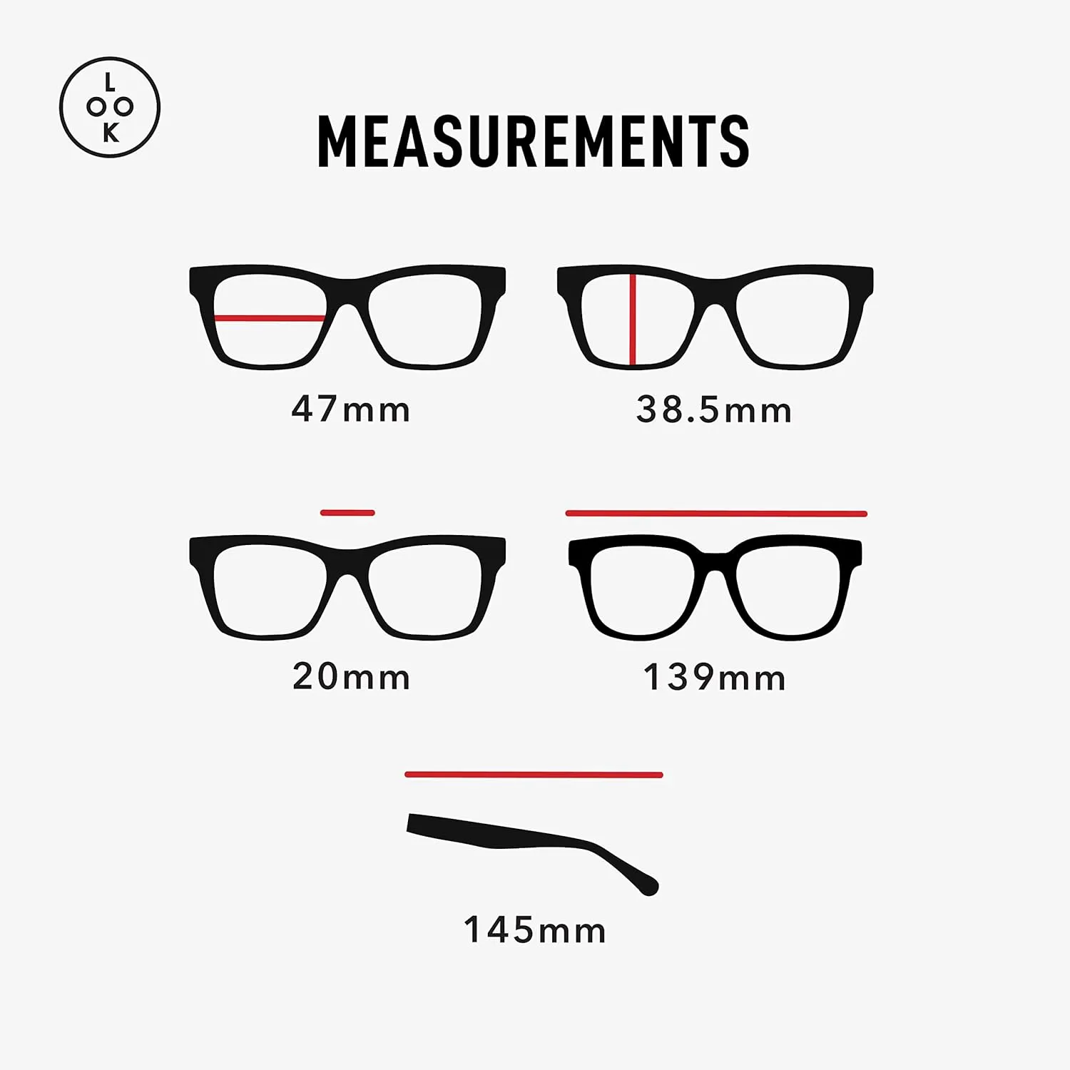 LOOK OPTIC Cosmo Reader-Lightweight Full Magnification Reading Glasses with Scratch-Resistant Anti-Reflective Lenses