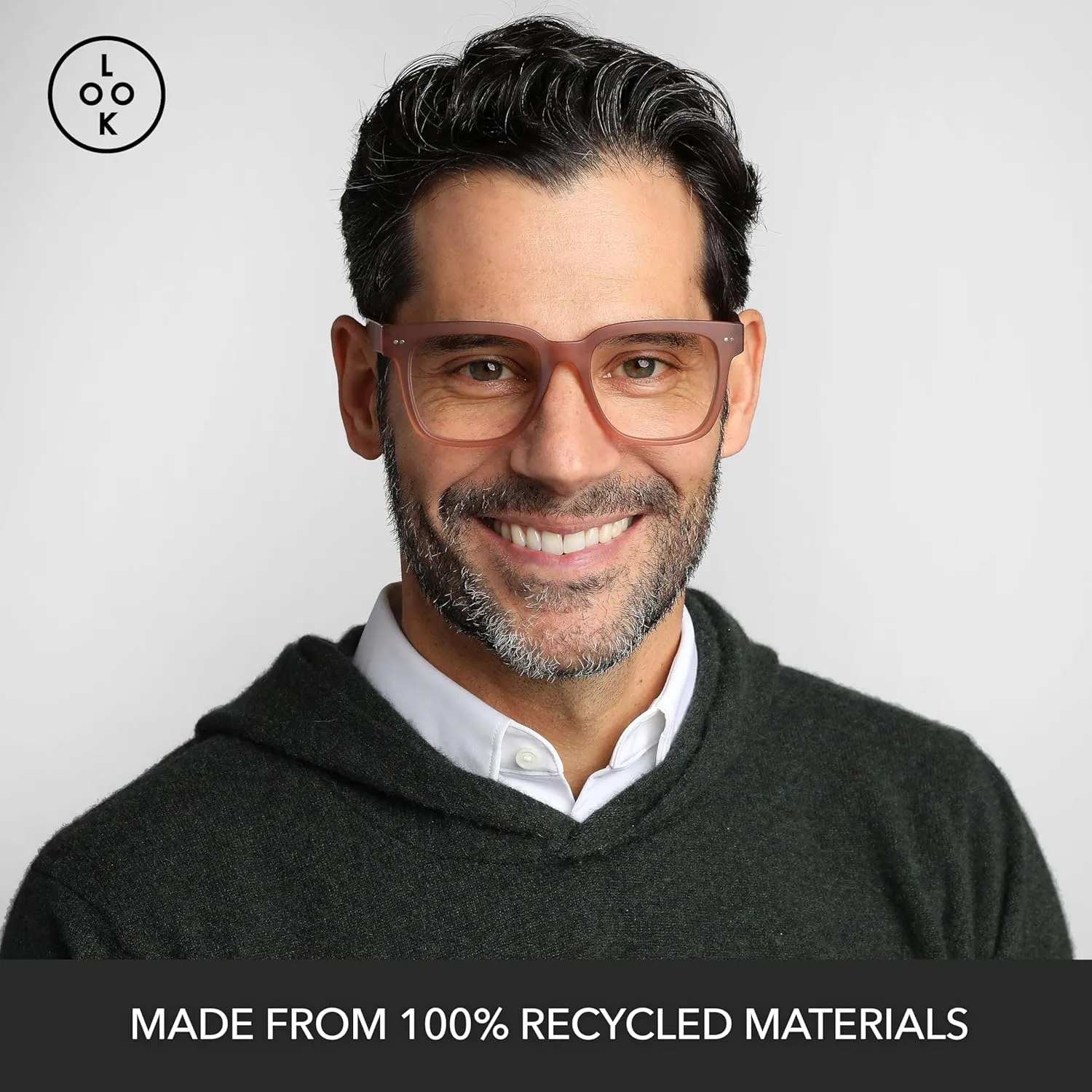 LOOK OPTIC Laurel Reader-Lightweight Full Magnification Reading Glasses with Scratch-Resistant Anti-Reflective Lenses