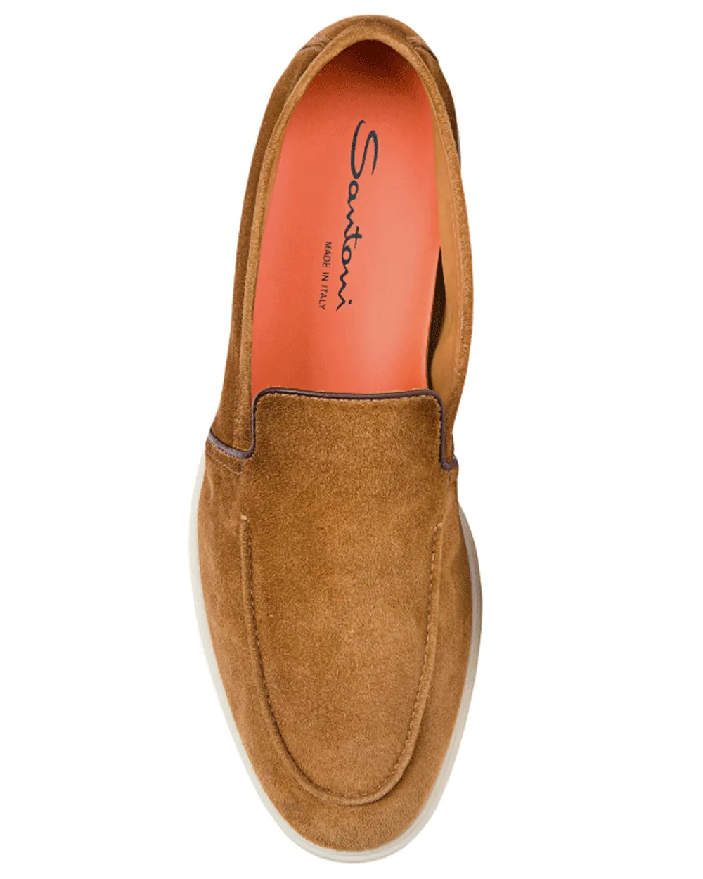 Malibu Suede Loafer in Brown