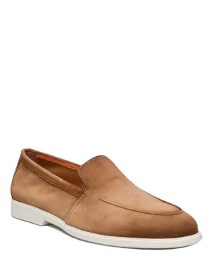 Malibu Suede Loafer in Brown