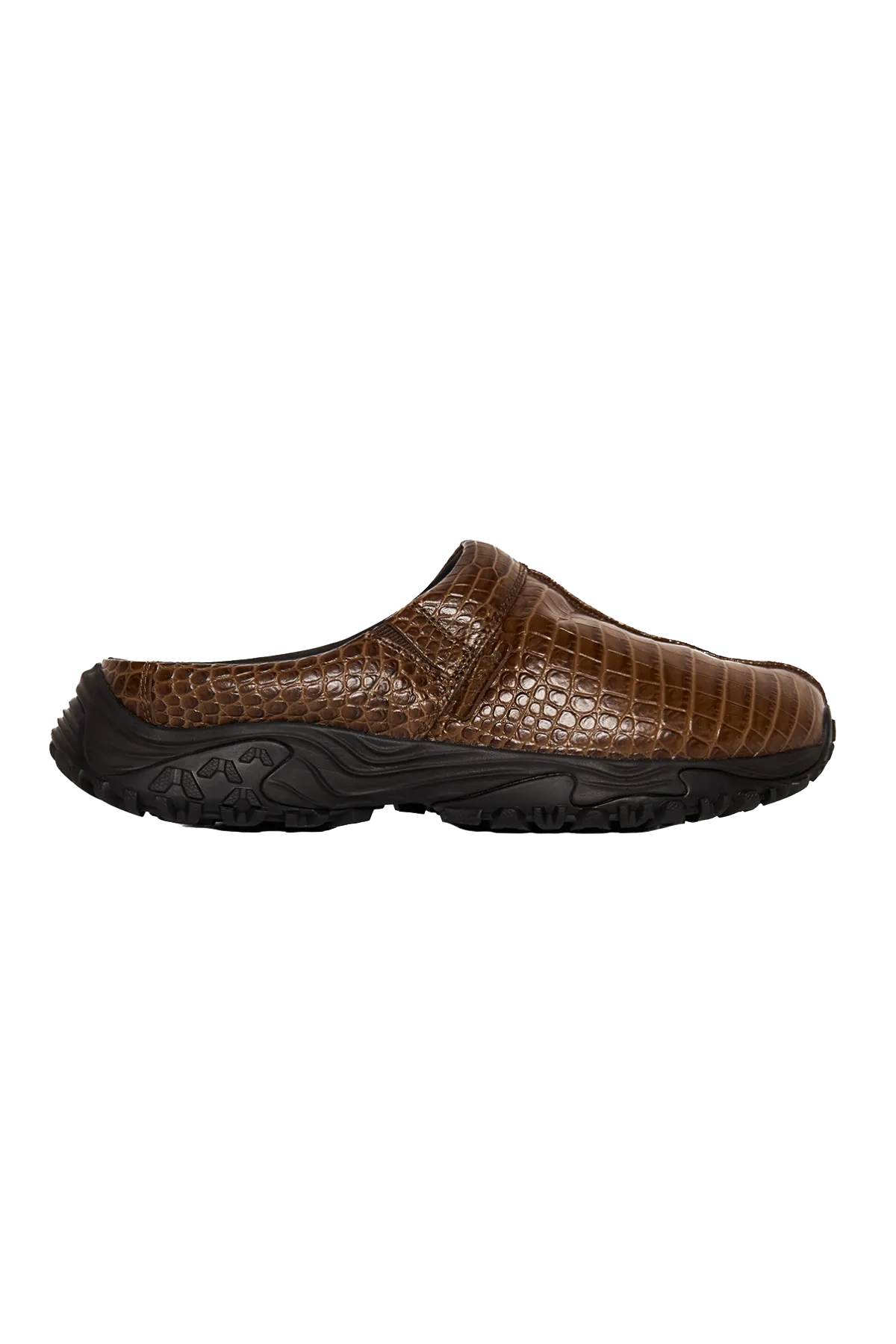 Martine Rose x Clarks Leather Clog Brown