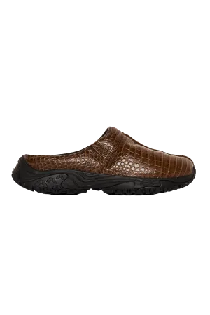 Martine Rose x Clarks Leather Clog Brown