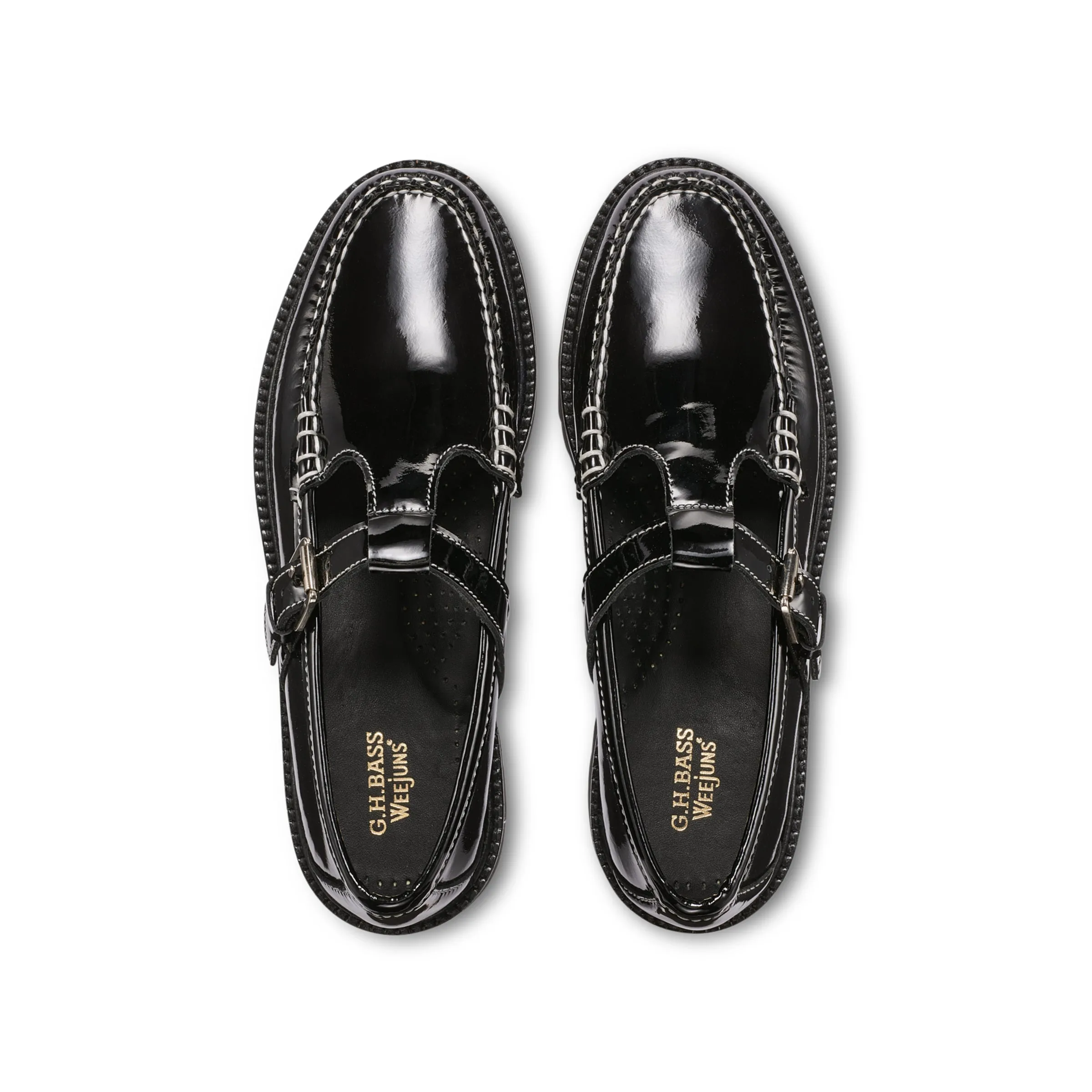 Mary Jane Super Lug Weejuns Loafer in Black
