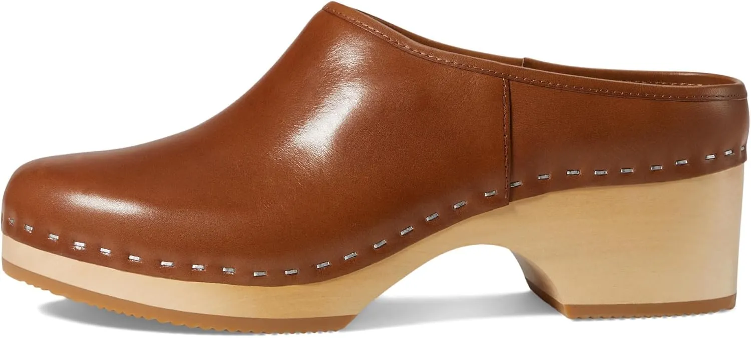 Maude Safari Leather Clog