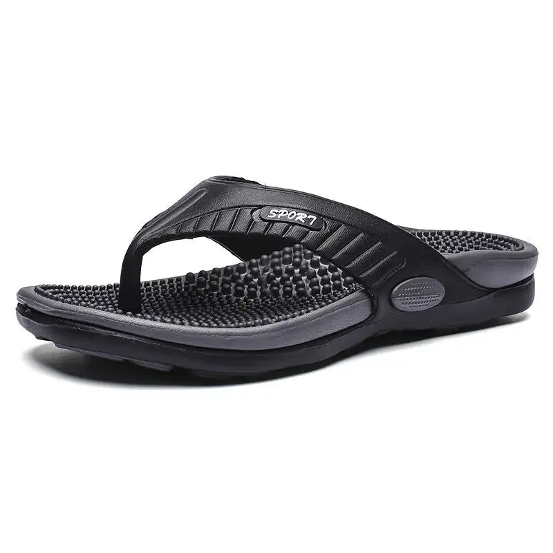 Men's Acupressure Slippers – Lightweight Massage Slide for Relaxation