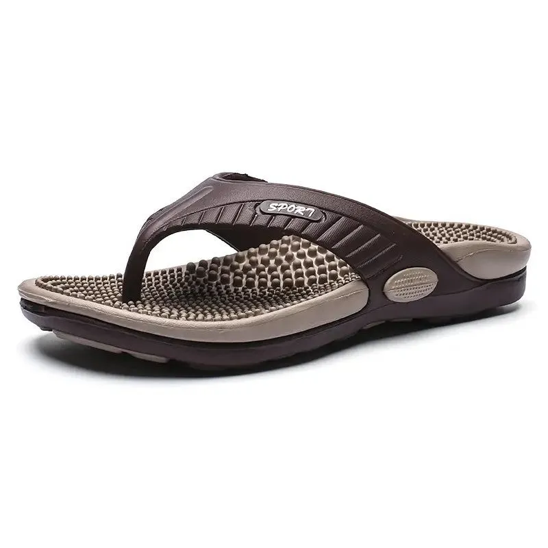 Men's Acupressure Slippers – Lightweight Massage Slide for Relaxation