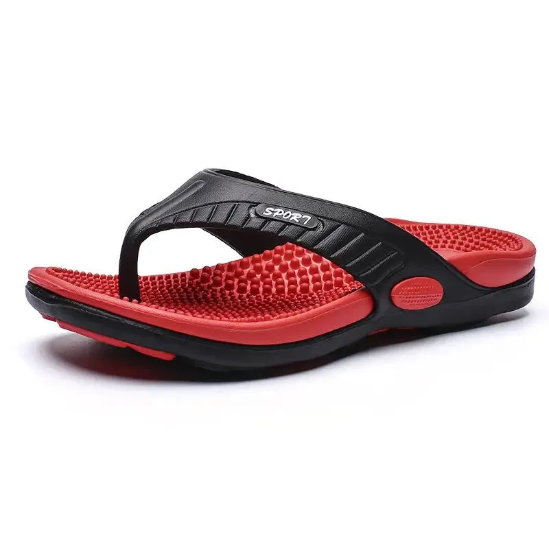 Men's Acupressure Slippers – Lightweight Massage Slide for Relaxation