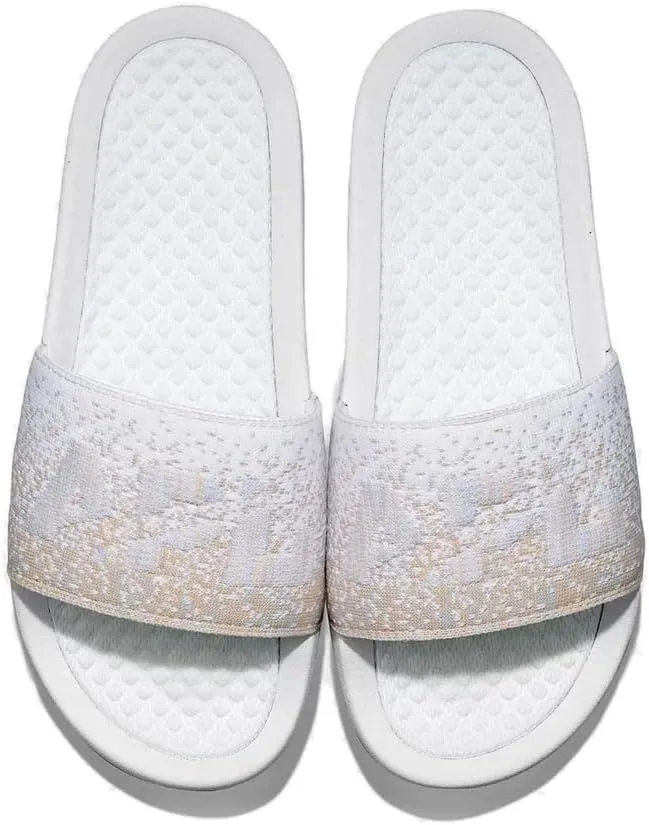 Men's Big Logo TechLoom Slide White / Pastel Melange / Ombre WHITE / PASTEL MELANGE / OMBRE / 13