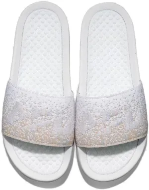 Men's Big Logo TechLoom Slide White / Pastel Melange / Ombre WHITE / PASTEL MELANGE / OMBRE / 13