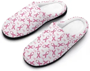 Mens House Slippers Womens Halloween Cotton Slippers Memory Foam Clog Slippers Non-Slip Sole Warm Indoor Outdoor Shoes