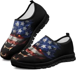 Men's Running Shoes Non-Slip Fashion Shoes Lightweight Athletic Gym Work Sneakers Breathable Mesh Sports Walking Shoes US Size US 5-14