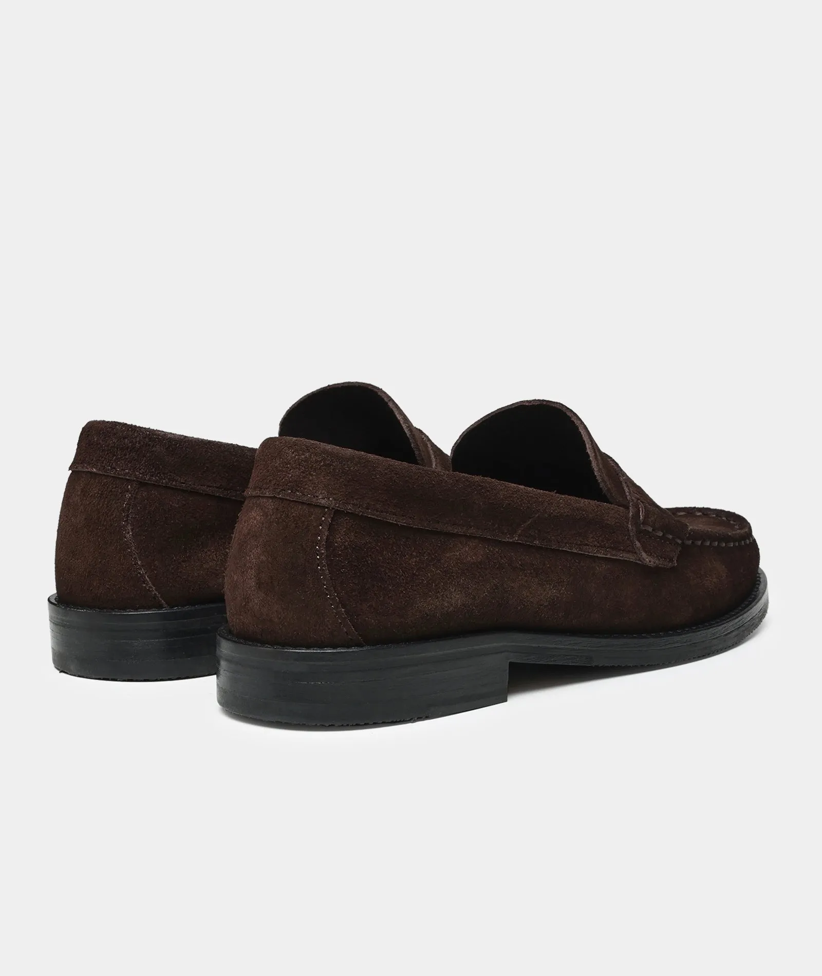 Miles Loafer Brown Honest Penny Time-sensitive - Suede
