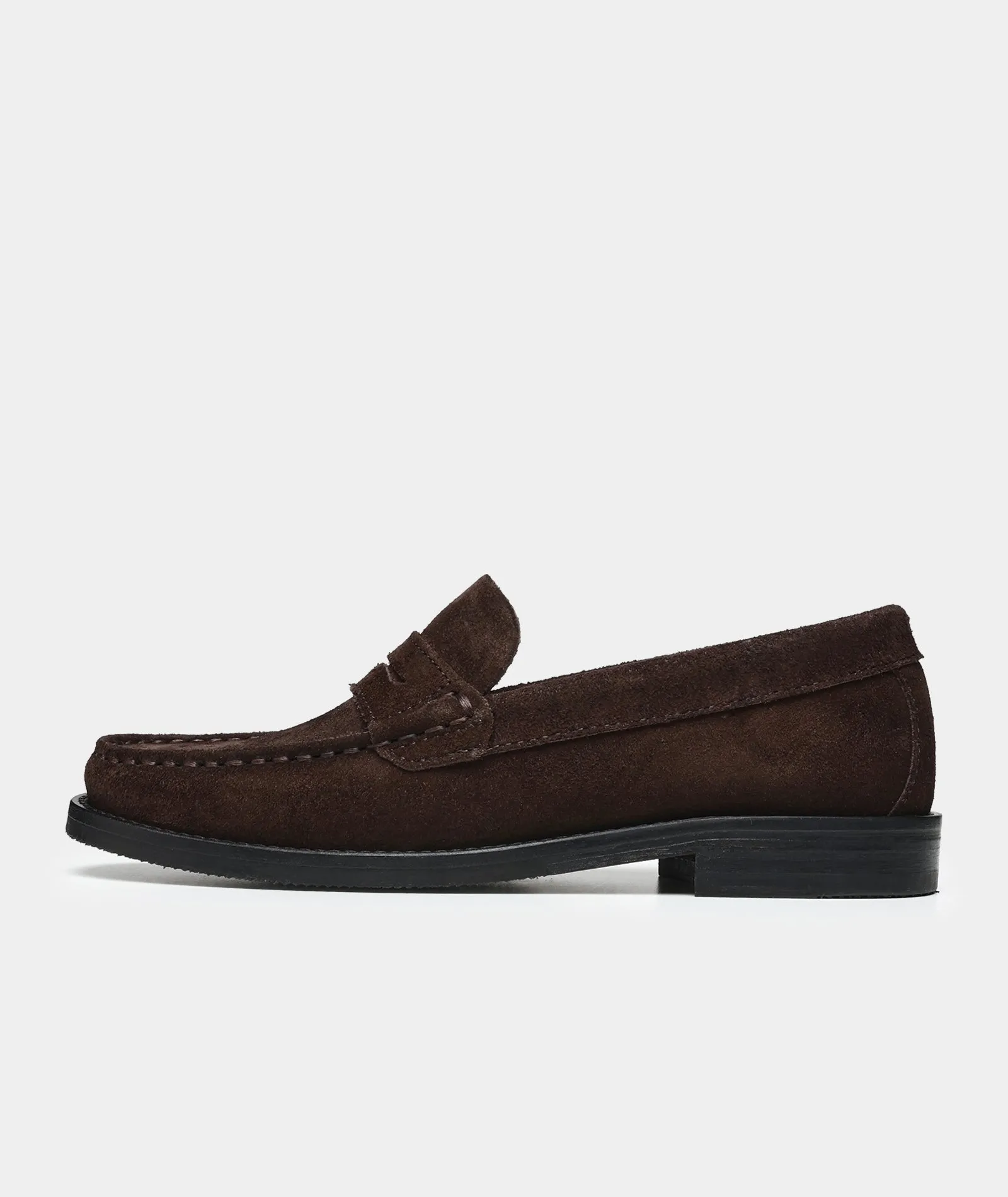 Miles Loafer Brown Honest Penny Time-sensitive - Suede