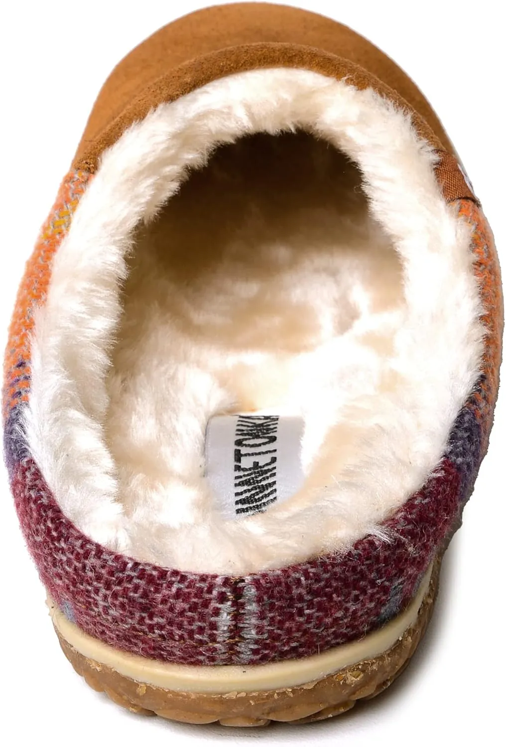 Minnetonka Tahoe – Indoor/Outdoor Slippers for Women with Hard Sole Design and Slip On Clog Silhouette