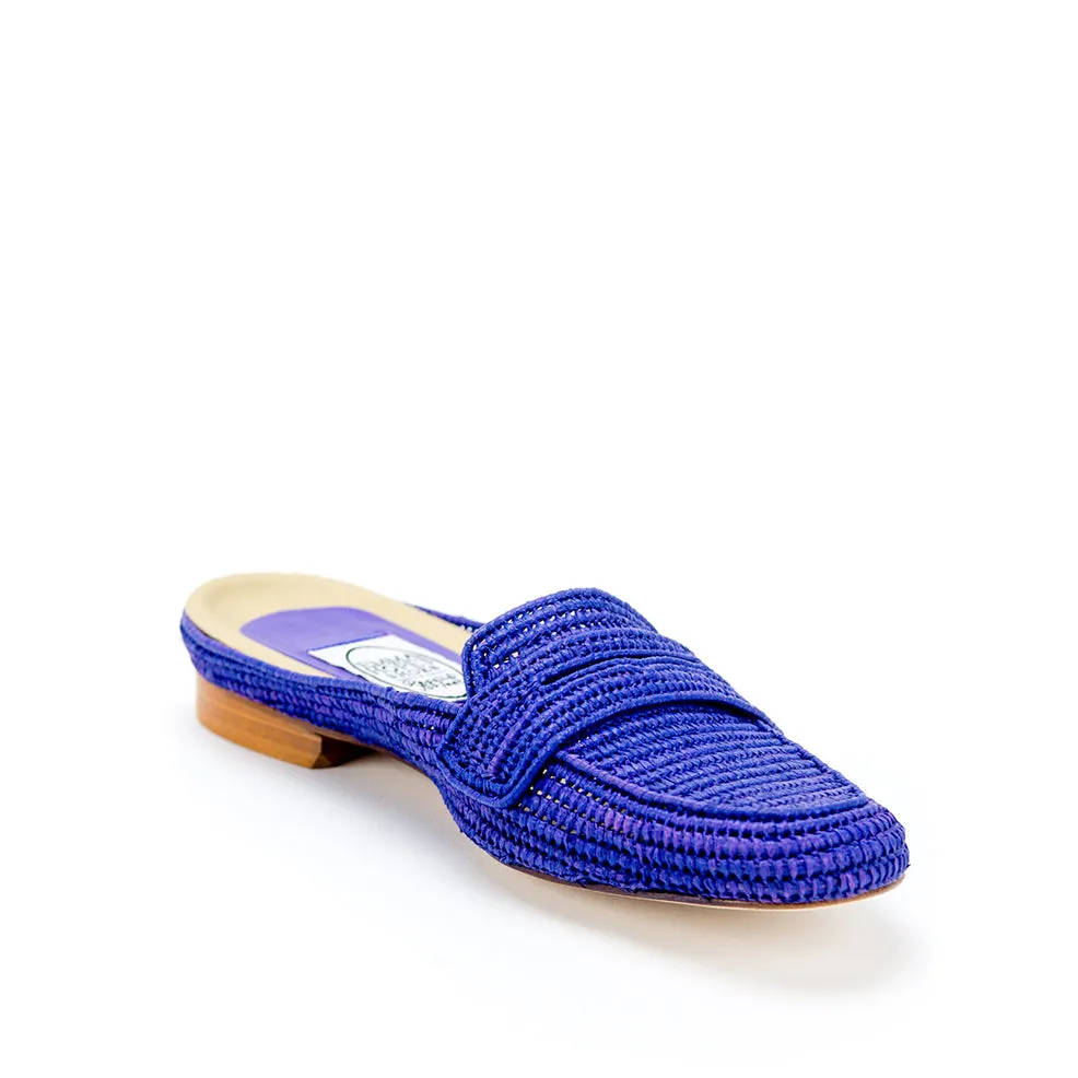 Mocassin Raffia Mule-China