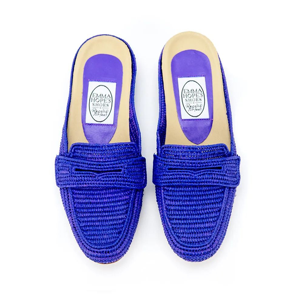 Mocassin Raffia Mule-China