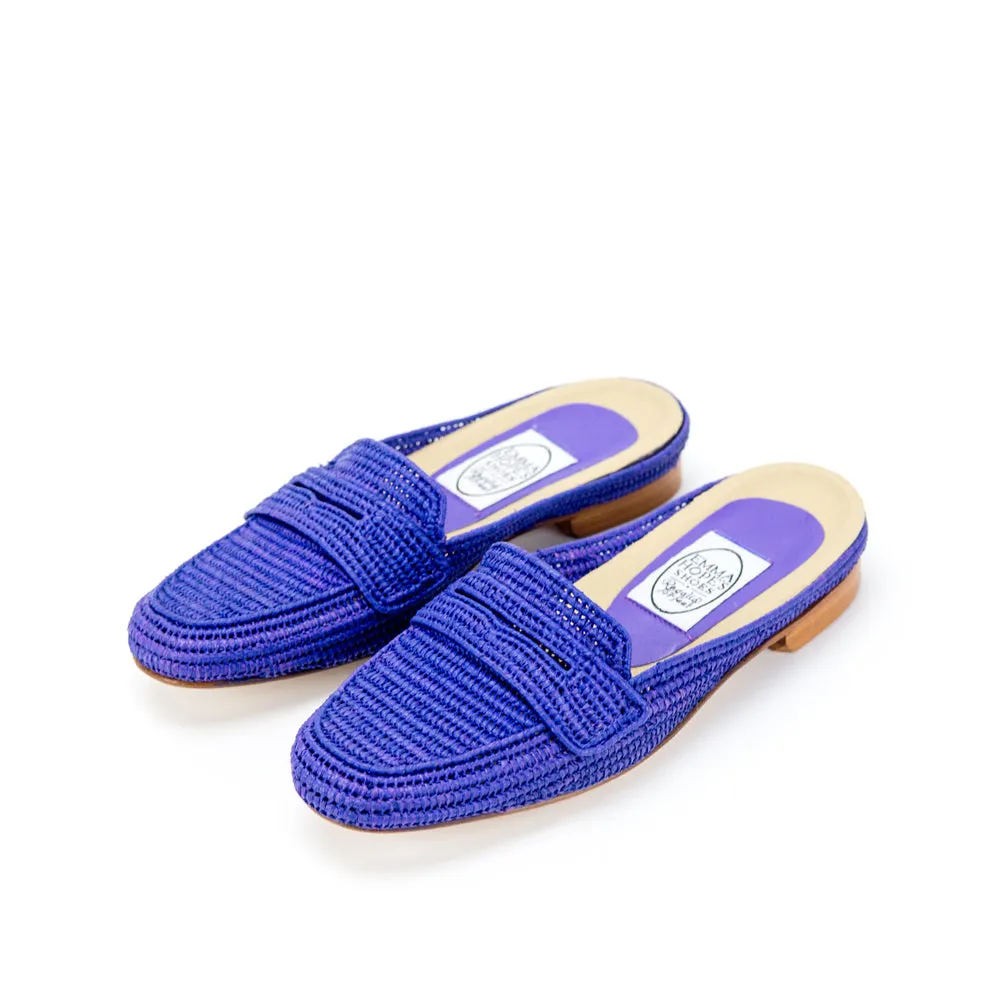 Mocassin Raffia Mule-China