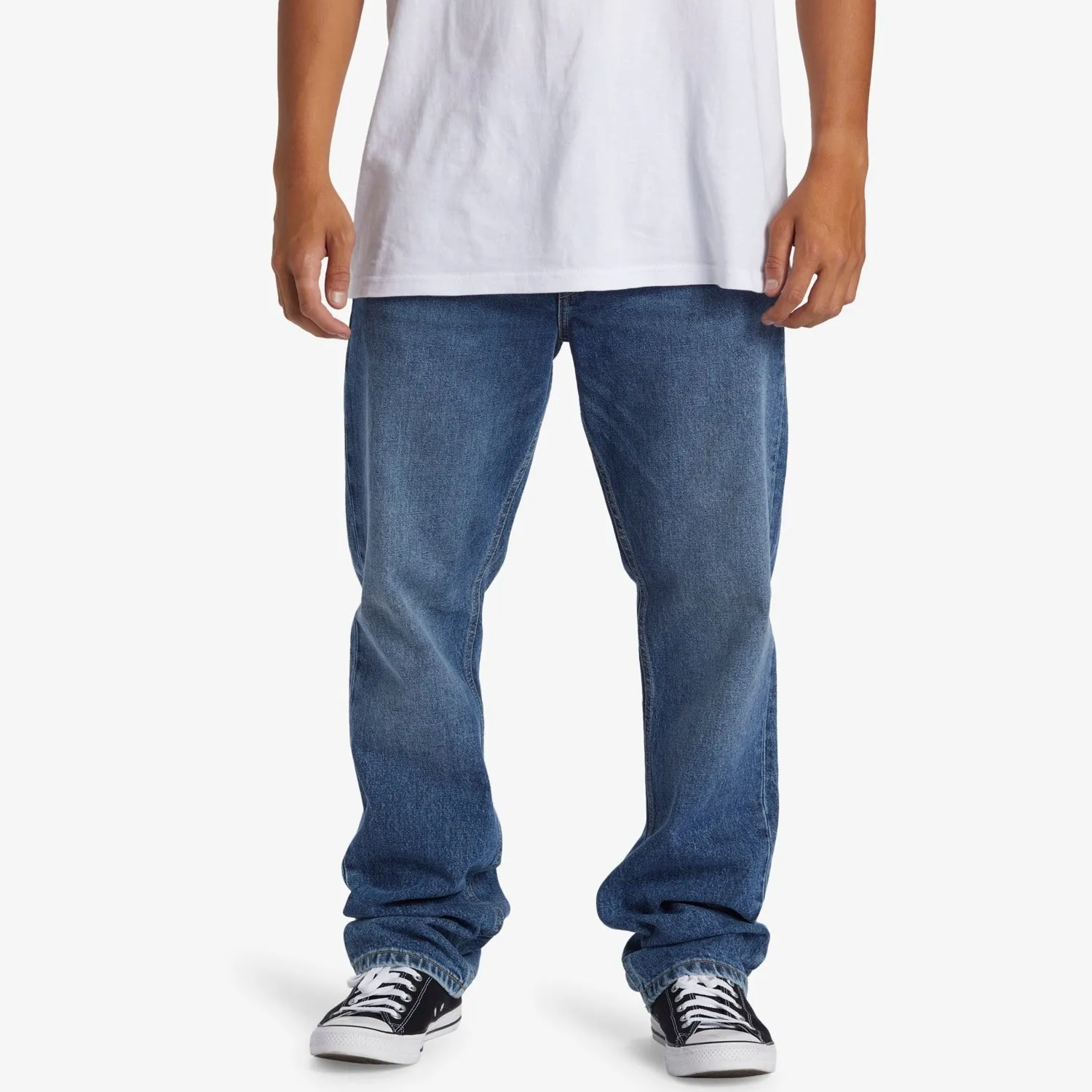 Modern Wave Aged - Straight Fit Jeans for Men