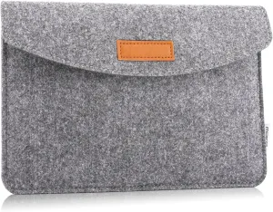 MoKo 9-11 Inch Felt Tablet Sleeve Bag Carrying Case Fits with Tab S8/S9 11", iPad Pro 11 inch, iPad 10th Gen 10.9, iPad 9/8/7th 10.2, iPad Air 5/4th 10.9, iPad Air 3 10.5, iPad 9.7 - Light Gray