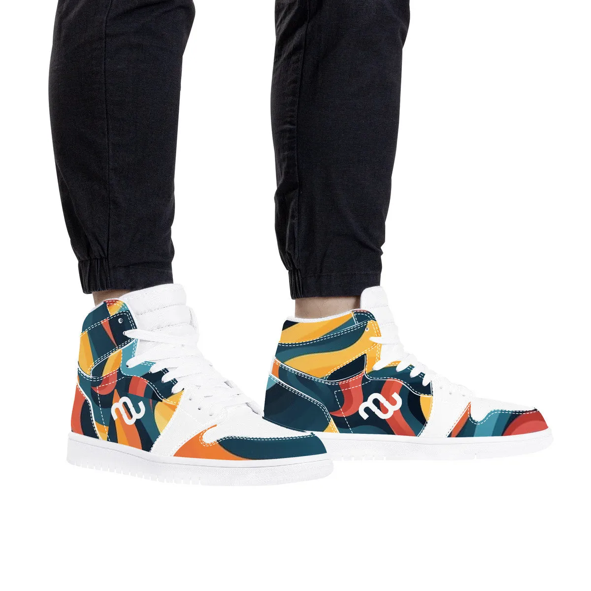 Money D17 Risk-free returns Synthetic Bushae Top Leather High Sneaker Last-minute opportunity