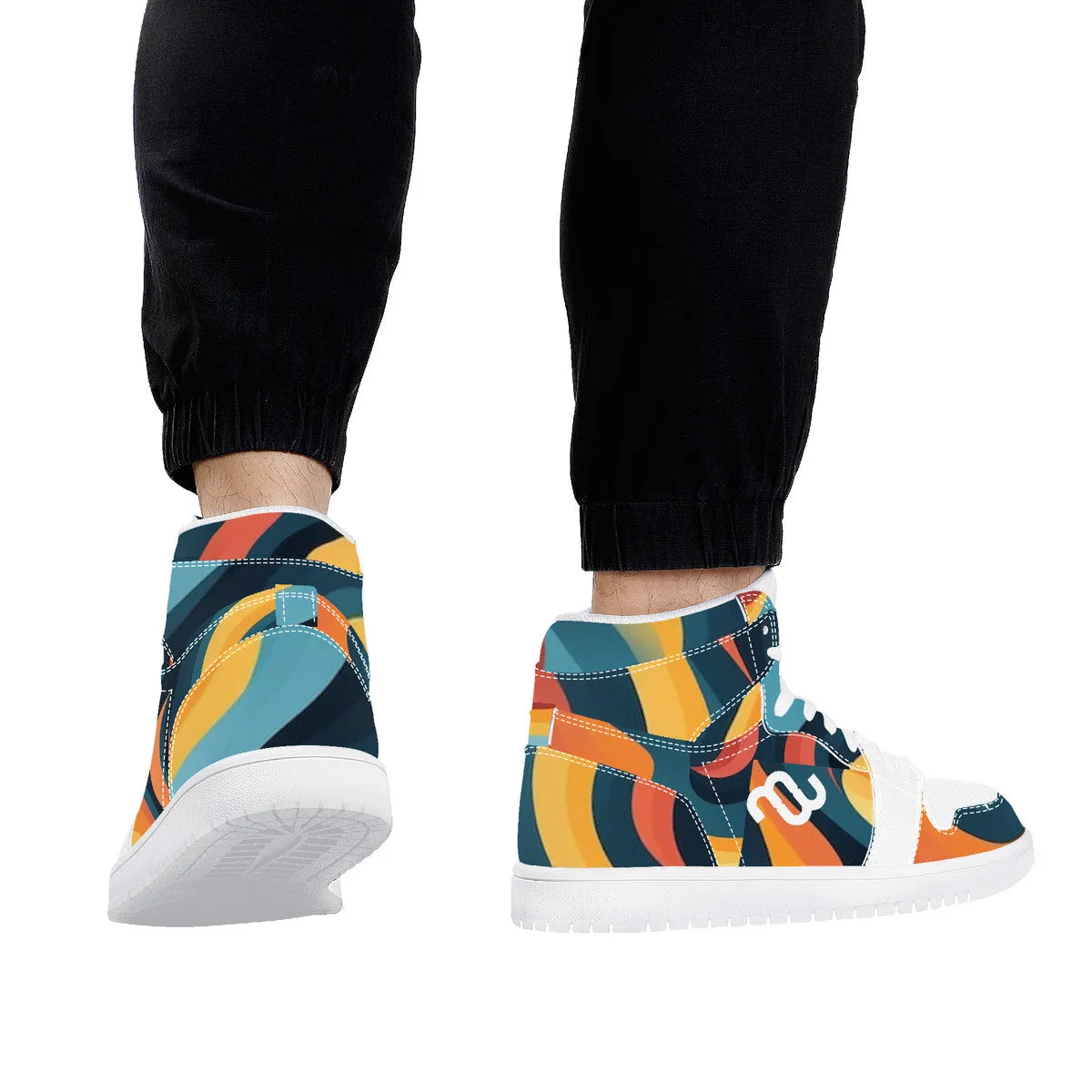 Money D17 Risk-free returns Synthetic Bushae Top Leather High Sneaker Last-minute opportunity