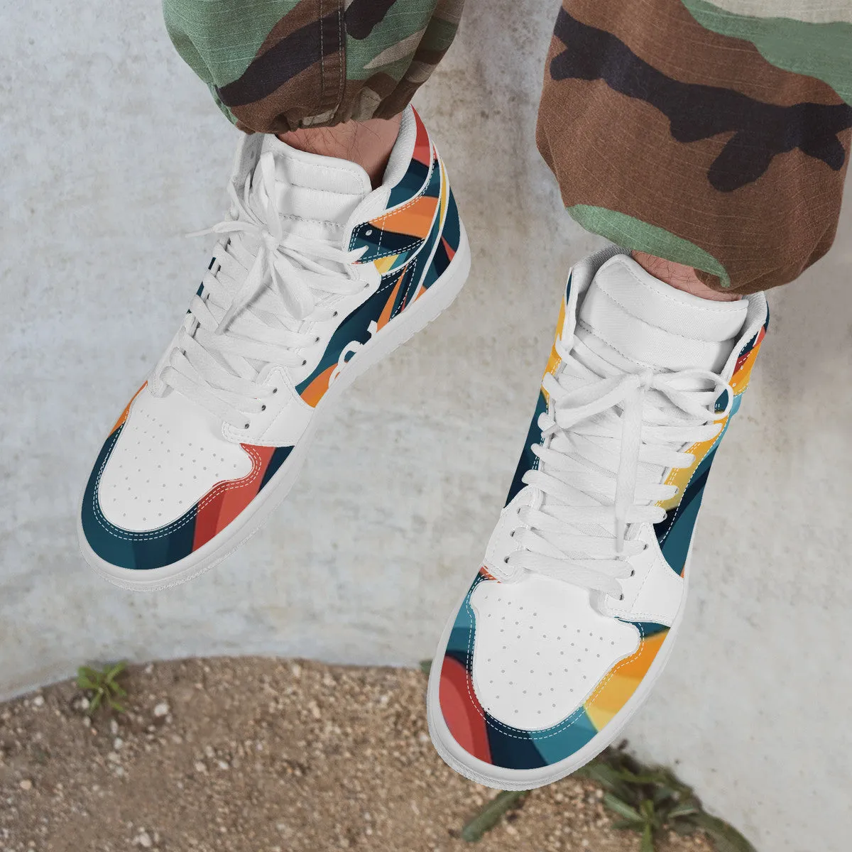 Money D17 Risk-free returns Synthetic Bushae Top Leather High Sneaker Last-minute opportunity