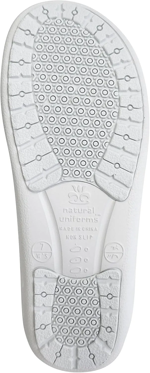 Natural Uniforms Men's Comfort Slip Resistant Non Marking Sole Nursing Clog 9100M