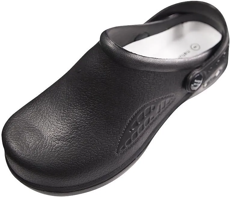 Natural Uniforms - Women's Lightweight Comfortable Nurse/Nursing Clogs, Black
