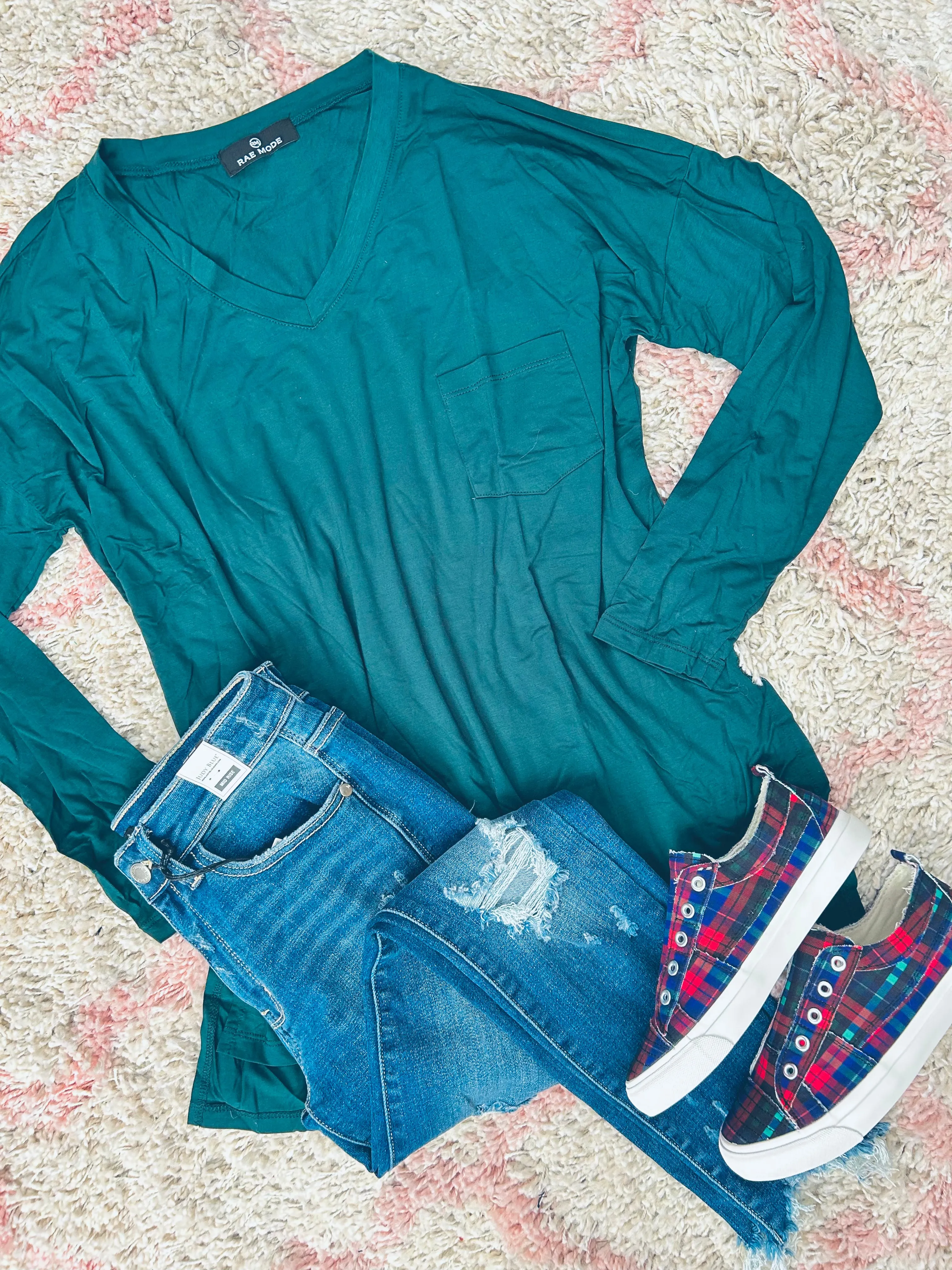 Navy Plaid  Tartan Babalu Sneakers