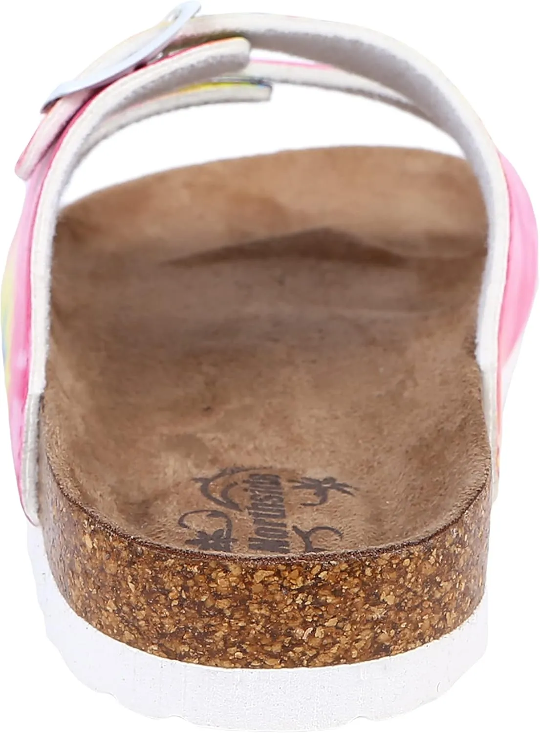 Northside Womens Mariani Leather Strap Cork Sandal