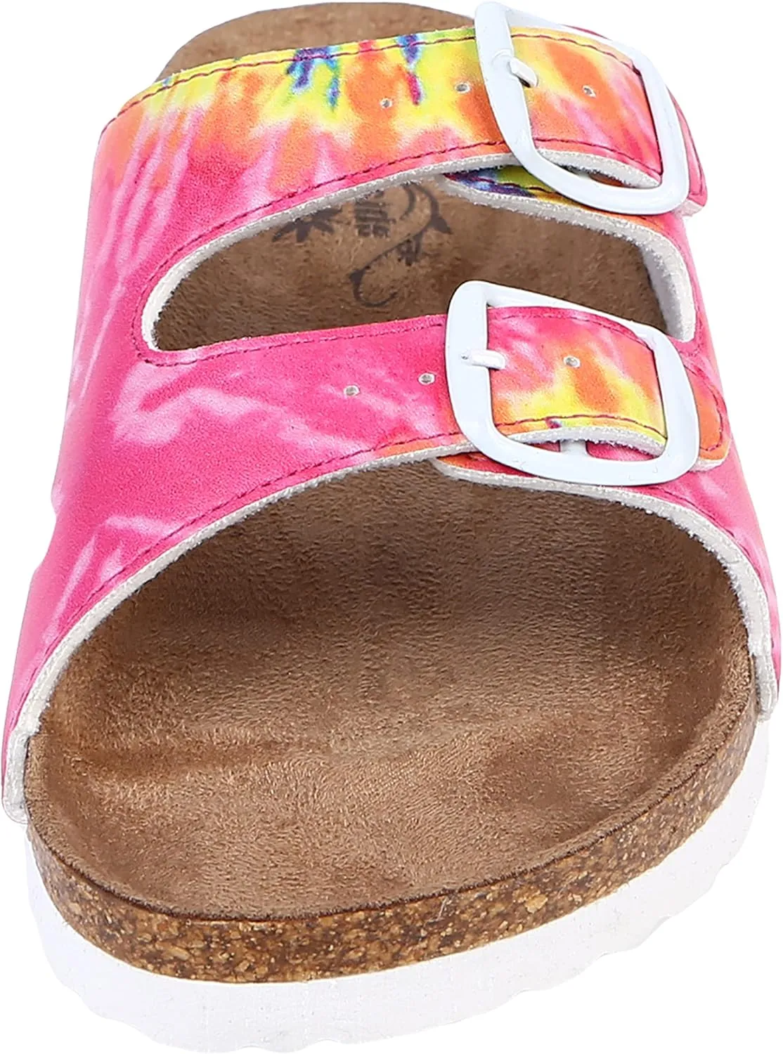 Northside Womens Mariani Leather Strap Cork Sandal