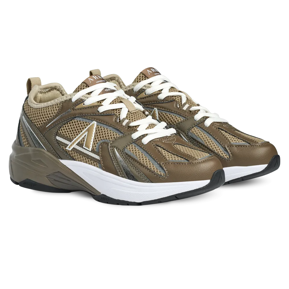 Oserra Mesh S-SP | Silver Mink Dark Khaki | Women