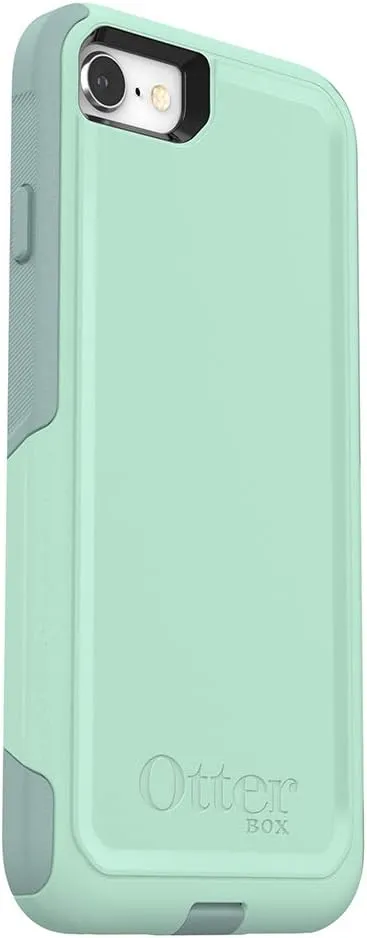 OtterBox iPhone SE 3rd & 2nd Gen, iPhone 8 & iPhone 7 (Not Compatible with Plus Sized Models) Commuter Series Case - Ocean Way (Aqua SAIL/Aquifer), Slim & Tough, Pocket-Friendly, with Port Protection