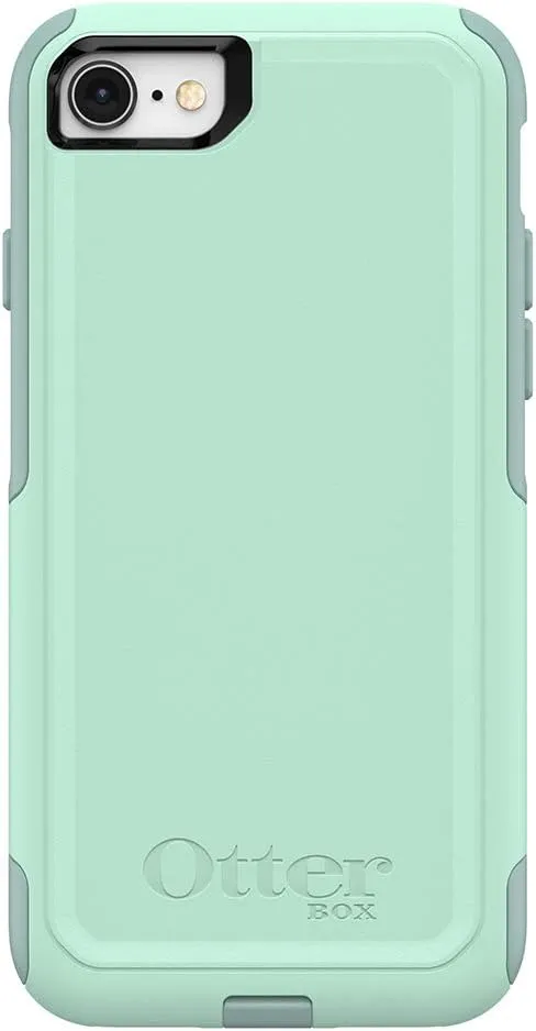 OtterBox iPhone SE 3rd & 2nd Gen, iPhone 8 & iPhone 7 (Not Compatible with Plus Sized Models) Commuter Series Case - Ocean Way (Aqua SAIL/Aquifer), Slim & Tough, Pocket-Friendly, with Port Protection