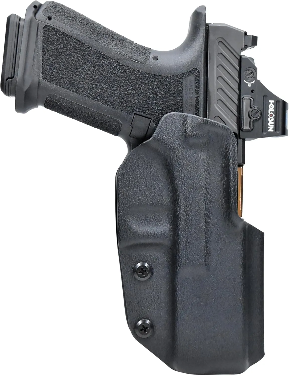 OWB Classic Clip-On Holster Fits Shadow Systems MR920L Outside The Waistband Carry Gun Holster Kydex American Made Durable Lightweight Carry Gear