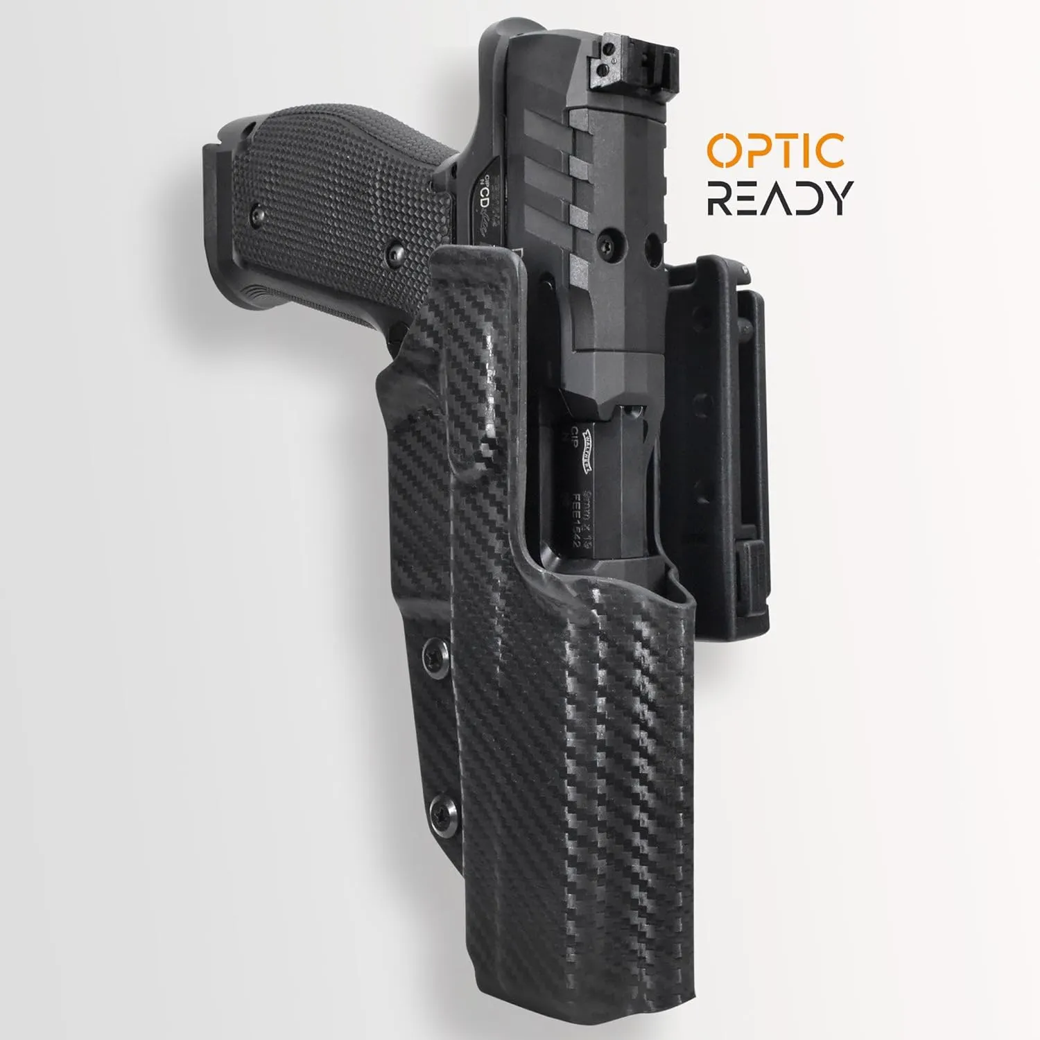 OWB Classic Clip-On Holster Fits Shadow Systems MR920L Outside The Waistband Carry Gun Holster Kydex American Made Durable Lightweight Carry Gear