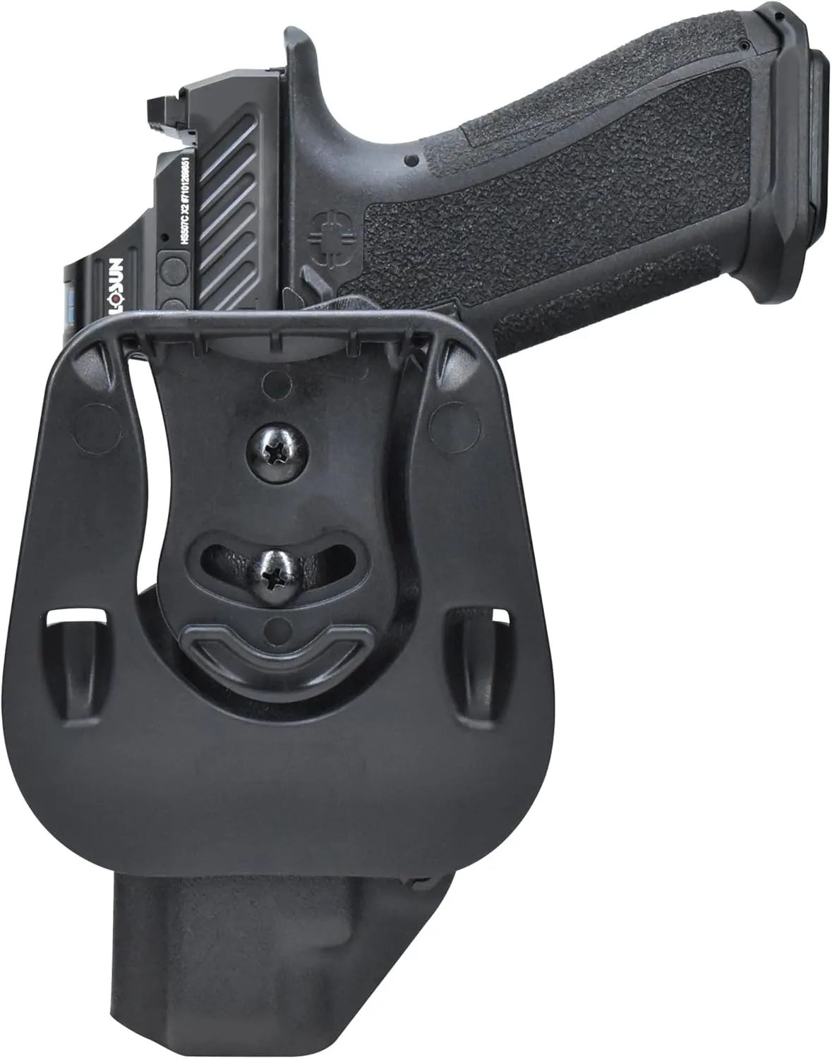 OWB Paddle Holster Fits Shadow Systems DR920L Elite Outside The Waistband Carry Gun Holster Kydex American Made OWB with Paddle Attachment