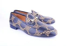 Pelle Line-  Tristan Bit Buckle loafer -Navy