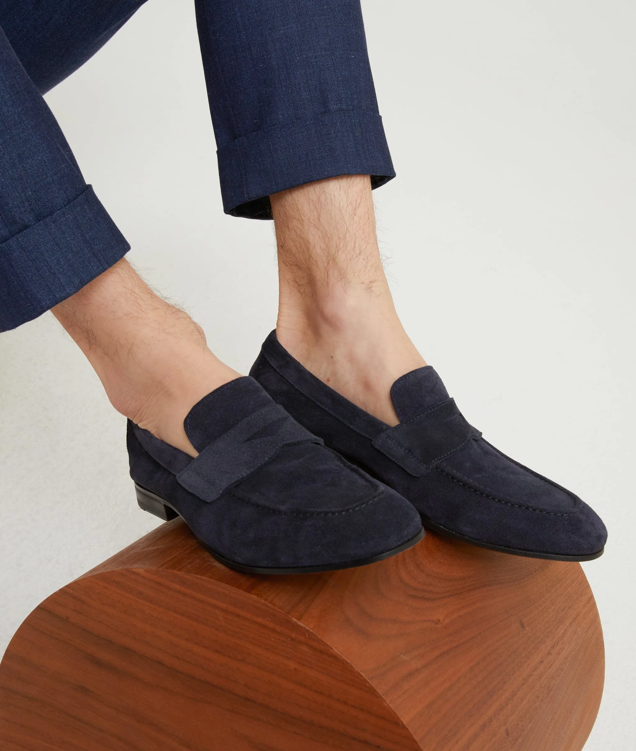 Penny Loafer in Suede