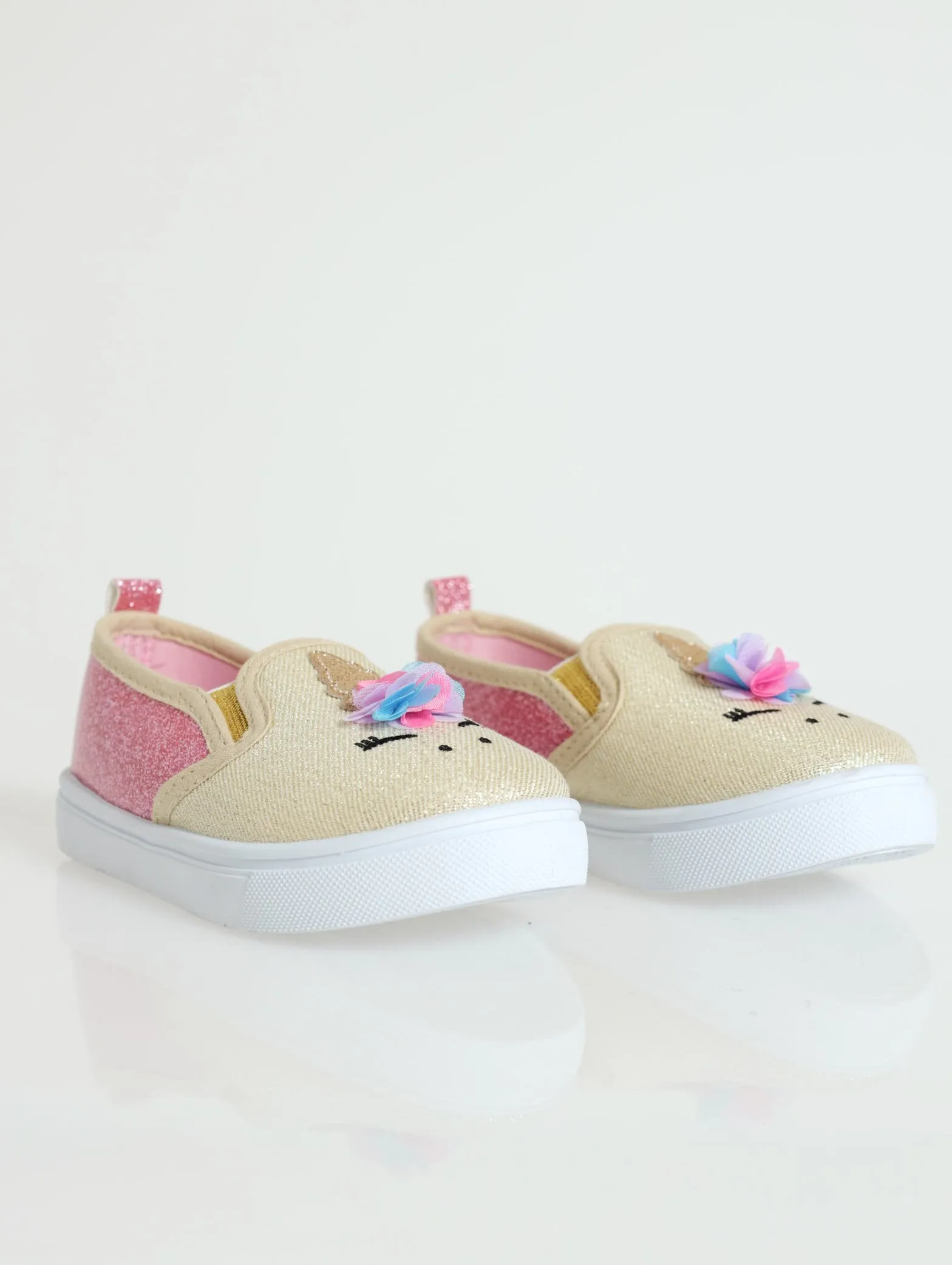 Pre-Girls Unicorn Slip-On Sneaker - Pink