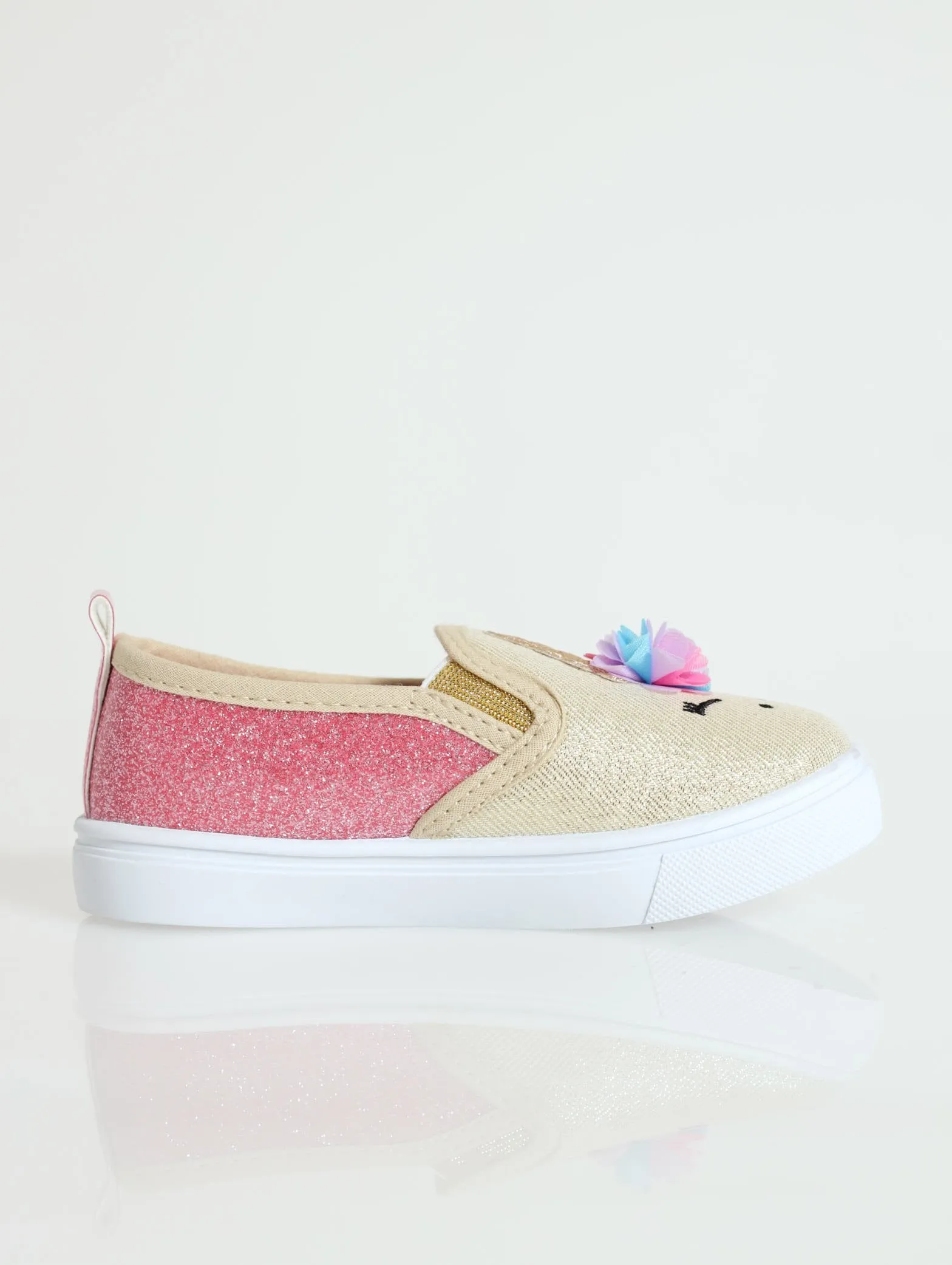 Pre-Girls Unicorn Slip-On Sneaker - Pink